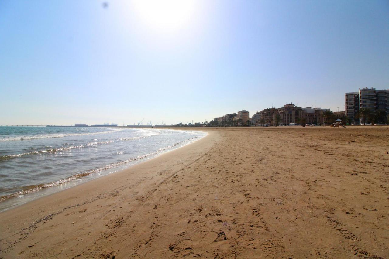 Global Properties, Apartamento En Primera Linea, Playa Sagunto Eksteriør bilde